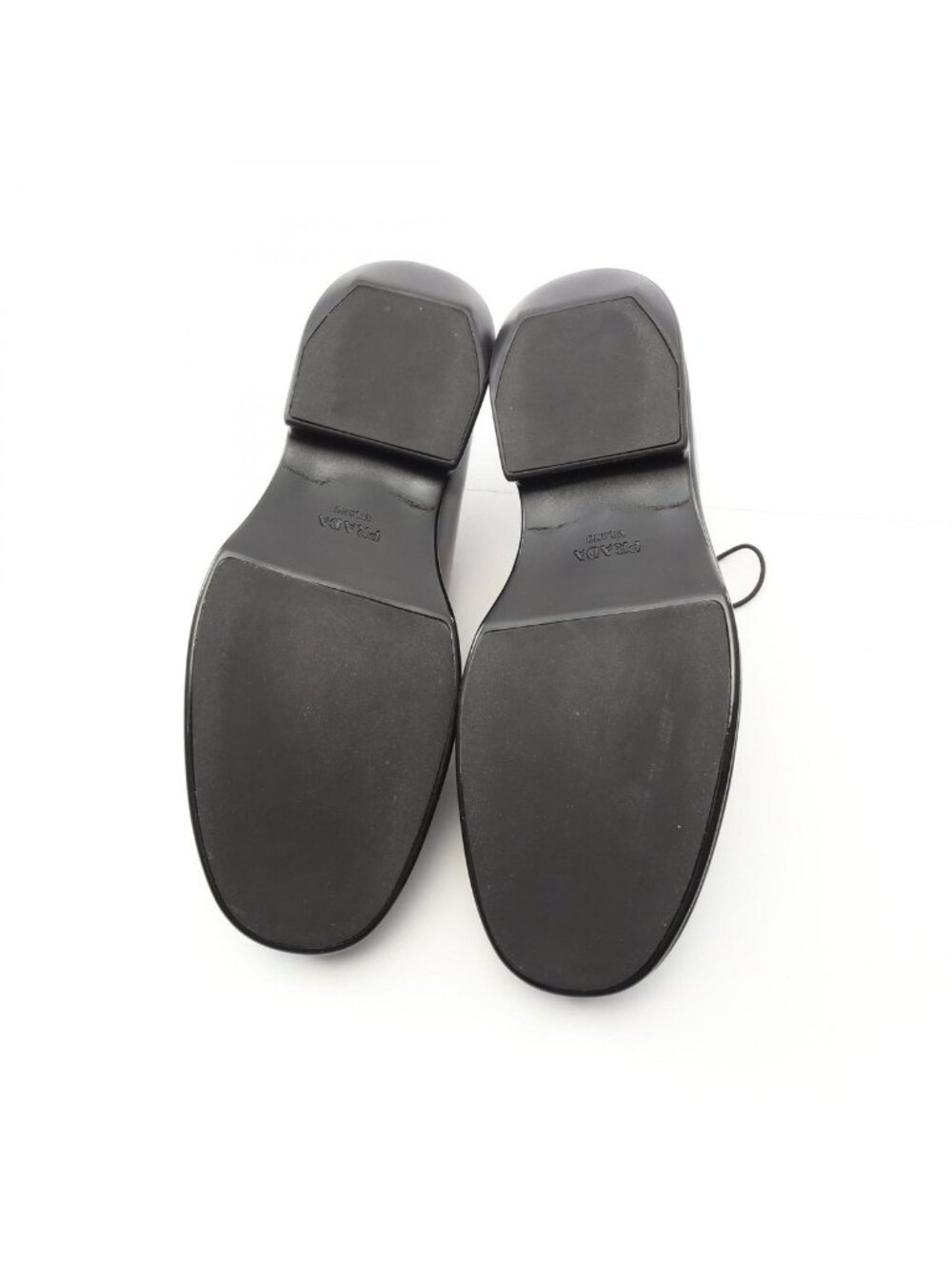 ★SOLD★ Prada Loafers Brushed Leather Shoes - Picture 4 of 7